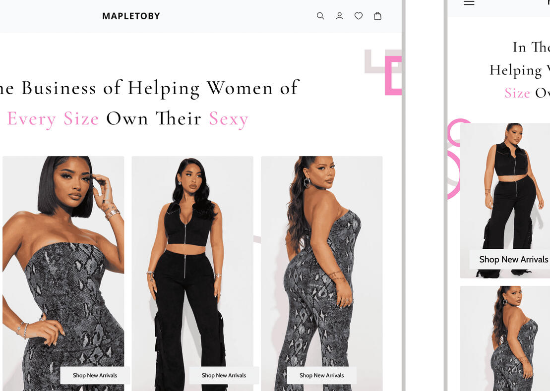 Mapletoby E-commerce Webstore • July 2024