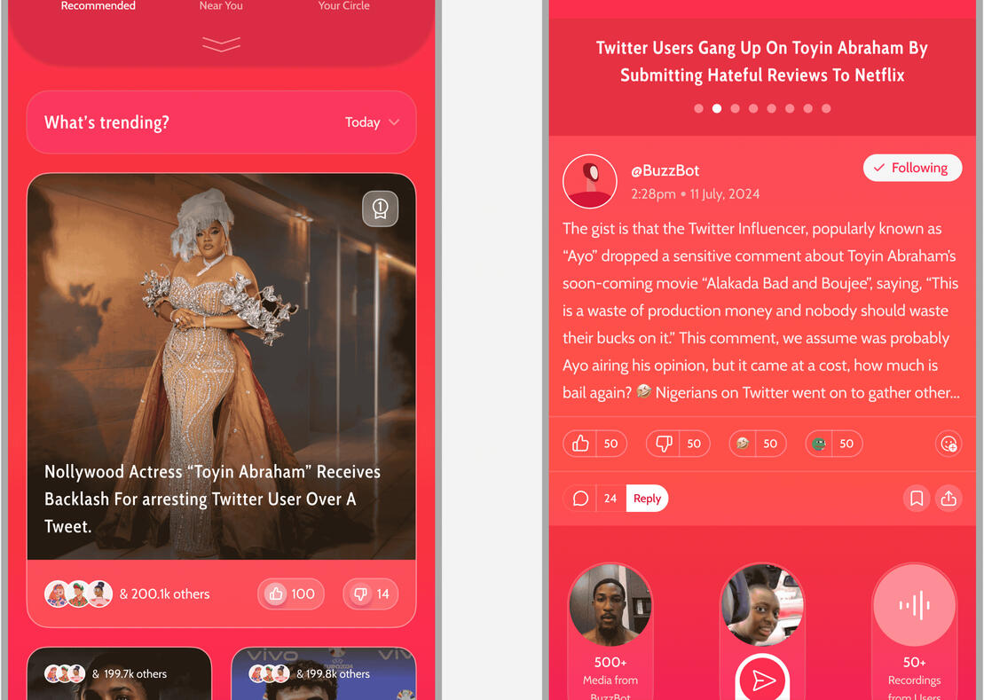 HotGist Social Media App • July 2024